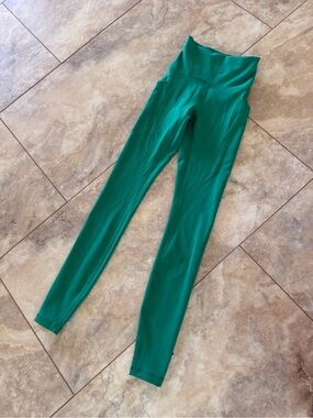 lululemon athletica Green/Teal Active Leggings